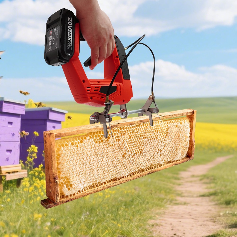 Electric Bee Remover Portable Bee Shaker Handheld Beehive Frame Shaking Machine