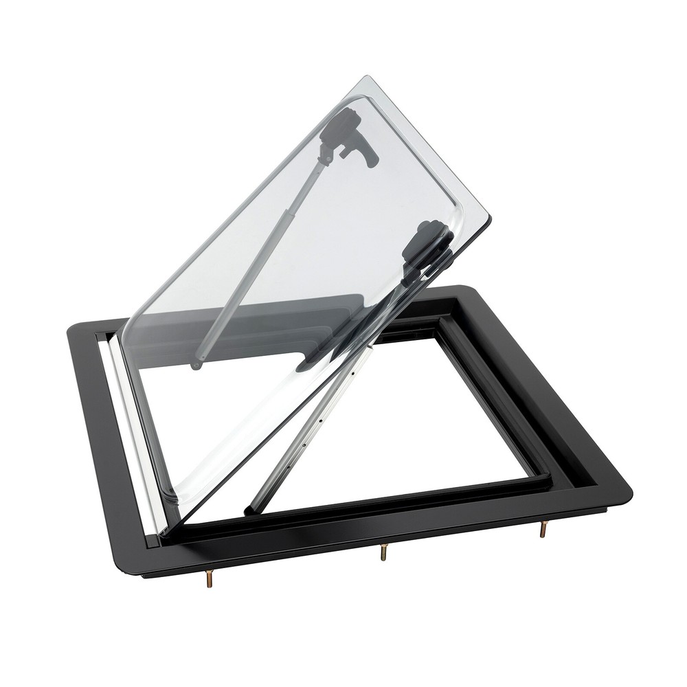 RV Caravan Vent Hatch Hinged Window Extrapolated Ventilation Window for Caravan