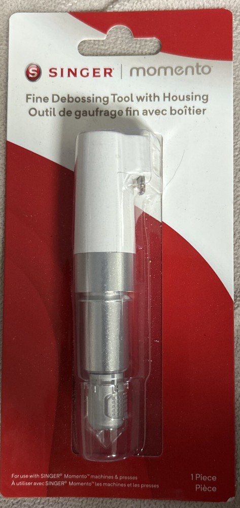 Singer Momento Fine Debossing Tool with Housing
