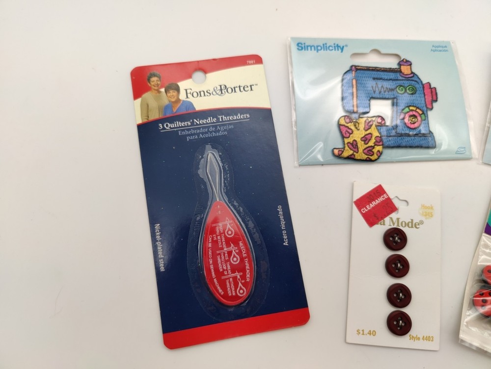 Various Sewing Notions And Patches
