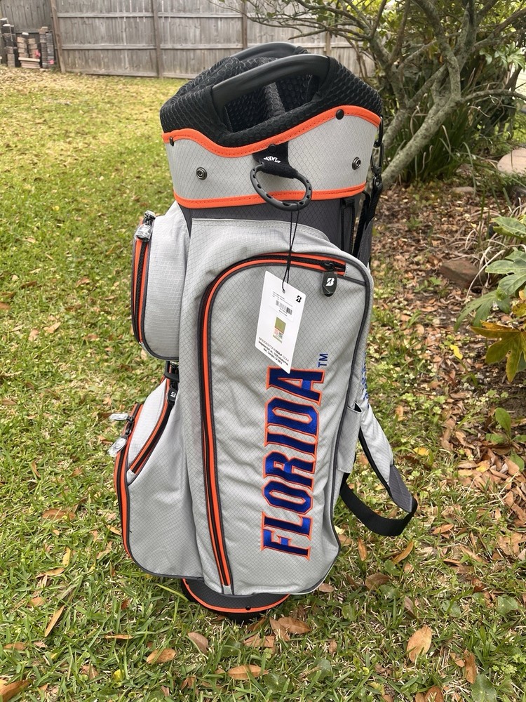 Florida Gators Golf Cart Bag Bridgestone 7 Way Divider