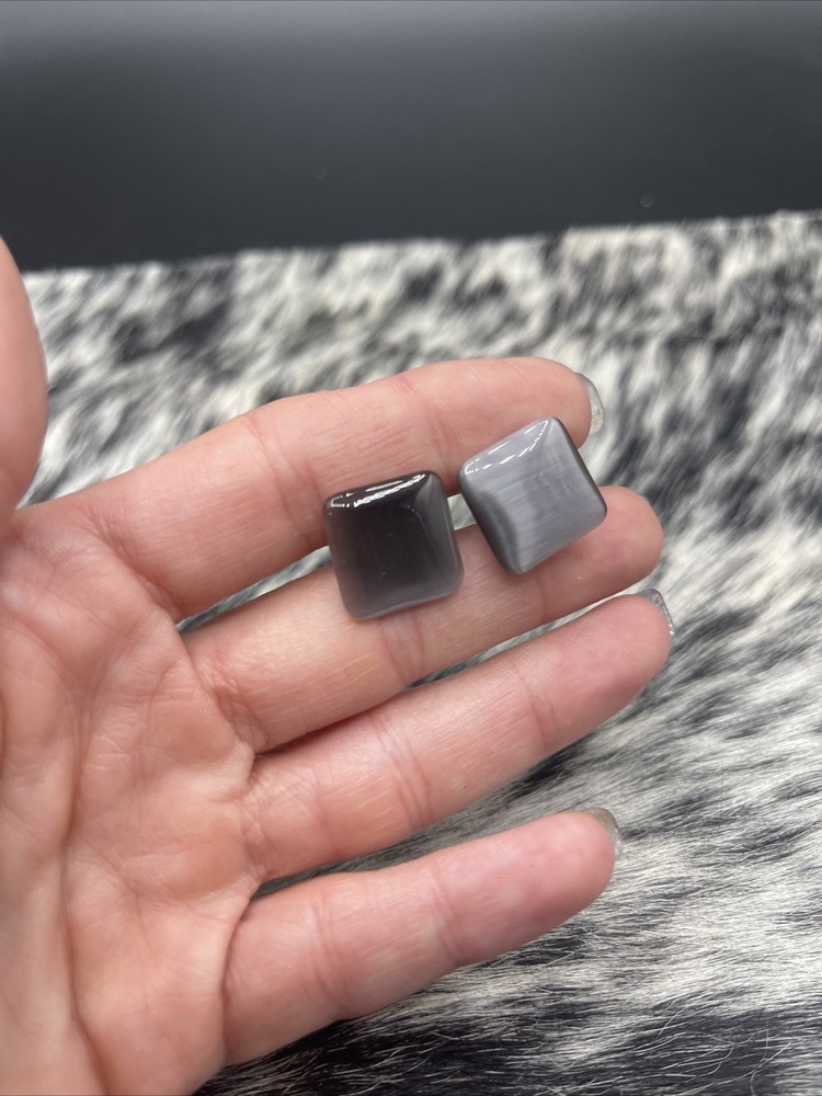 Stunning Silvertone Vintage Cuff Links #Q40