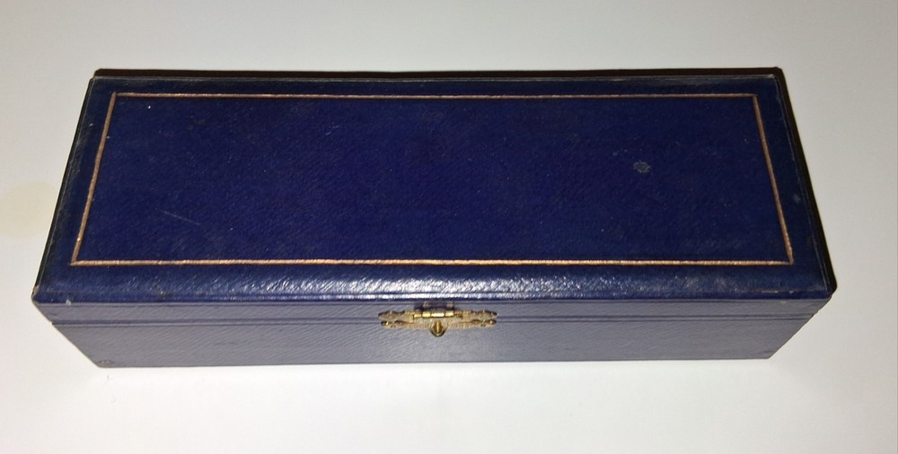 Antique Continental Solid Silver & Enamel Brush Retailed by West & Sons Dublin