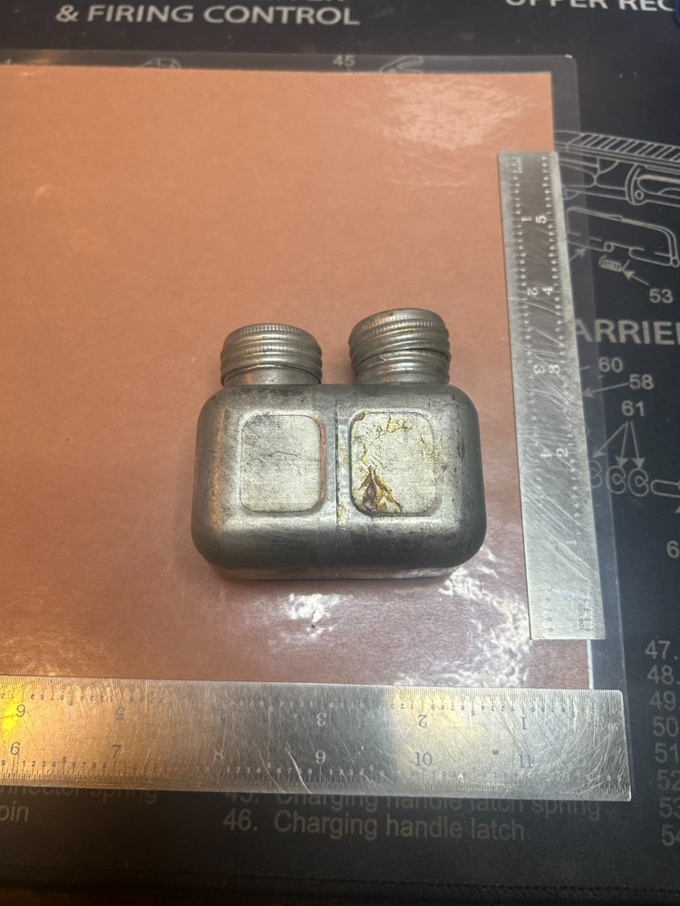 Mosin Nagant Double Square Oil Bottle
