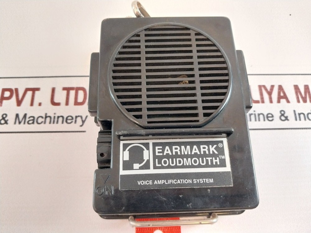 Earmark Vas-2 Permissible Voice Amplification System 9volt