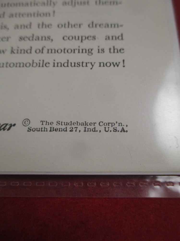 1948 Print Ad Studebaker 4-DR Land Cruiser