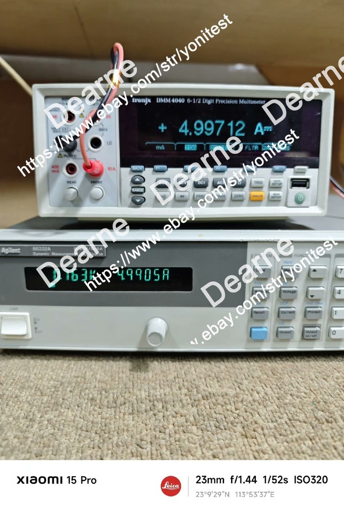 HP/KEYSIGHT/ Agilent 6632B System DC Power Supply USED