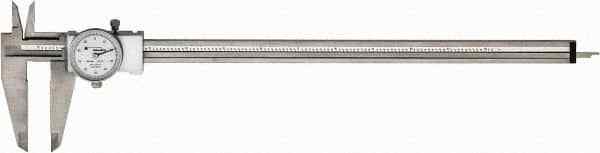 TESA Brown & Sharpe 00589046 Value Line Dial Caliper with Case: 0"-12" Range