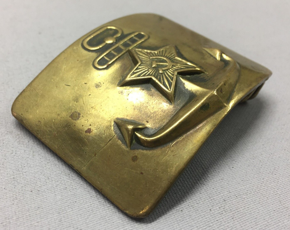 USSR military belt buckles