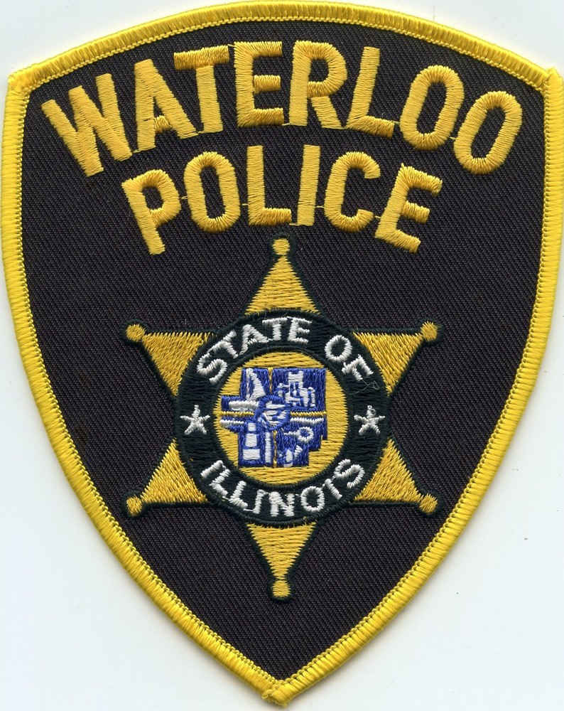 WATERLOO ILLINOIS IL POLICE PATCH