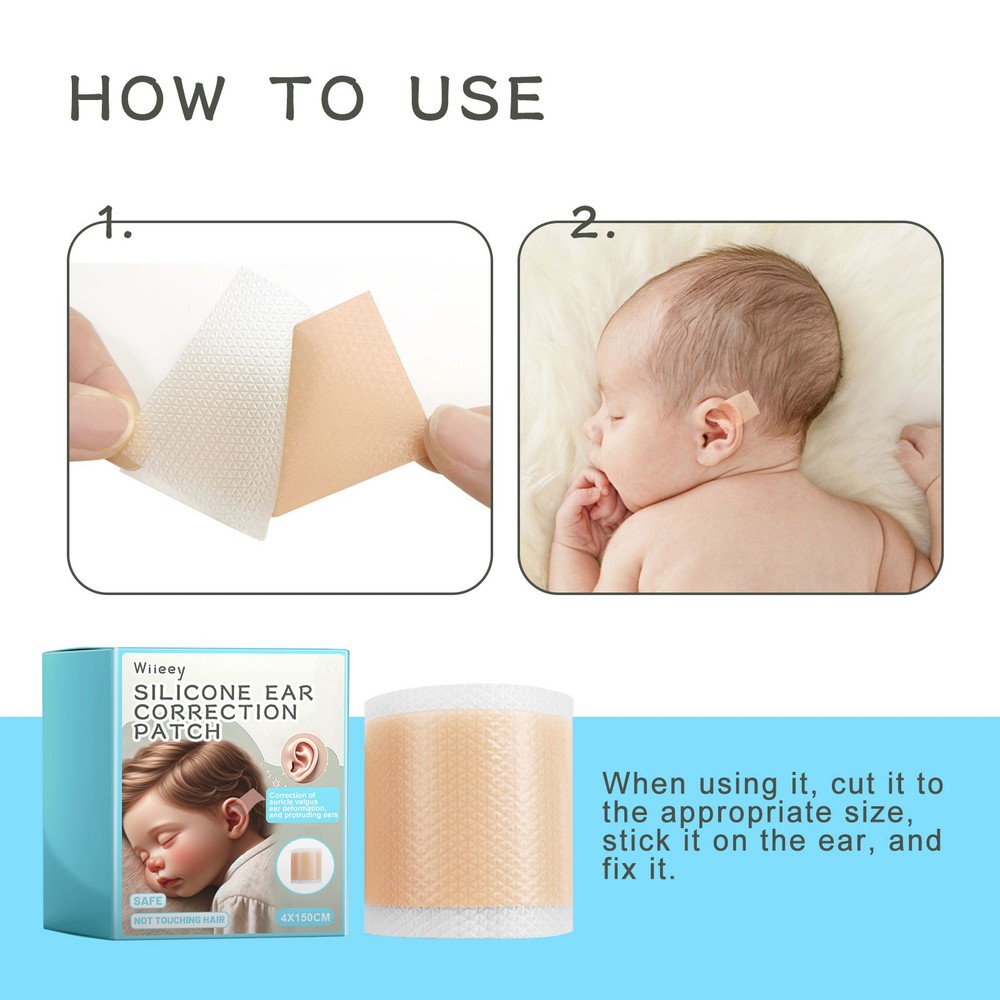 Silicone Ear Correction Patch for Babies Children Protruding Ear Shaping