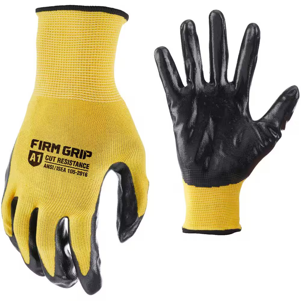 Large Nitrile Coated Outdoor & Work Gloves (40-Pack)