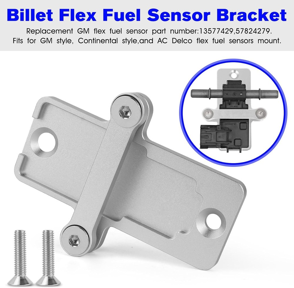 GM Billet Flex Fuel Sensor Mount with Screw
