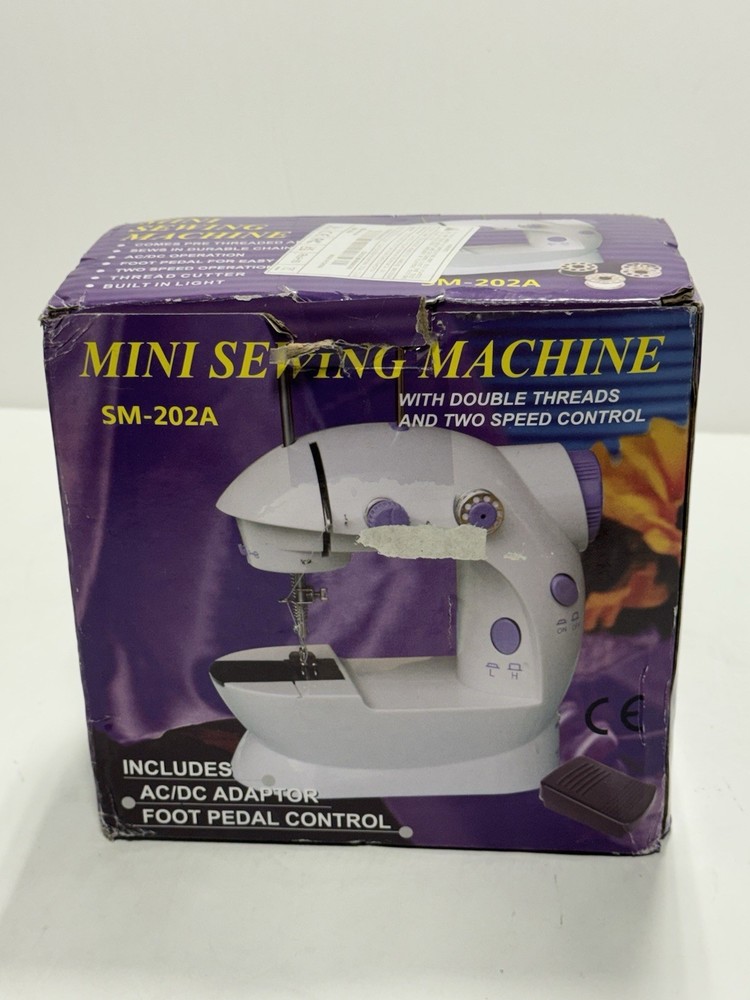 Mini Sewing Machine, Double Threads Two Speed Control | Foot Pedal,New/Open Box￼