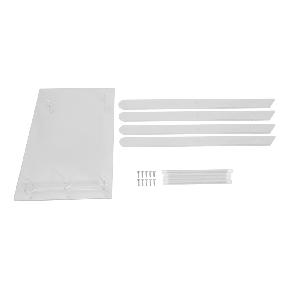 Foldable Acrylic Computer Table X-shaped Coffee Table For Living Room Bed Room