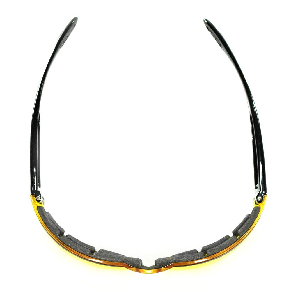 Bobster® Shield 2 Gloss Black Frame Yellow Lens