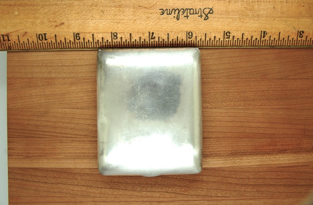 ANTIQUE HAVONE STERLING SILVER CIGARETTE CASE