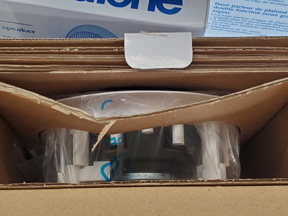 4 NuTone IS-920WH Two-way Coaxial Ceiling Speakers, New In Box