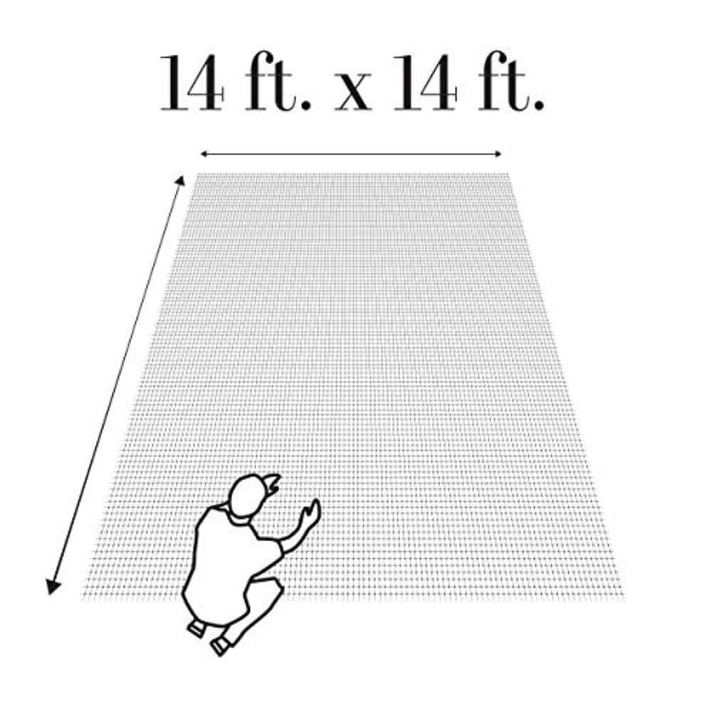 Garden Netting 14 ft. x 14 ft. Bird-X Netting