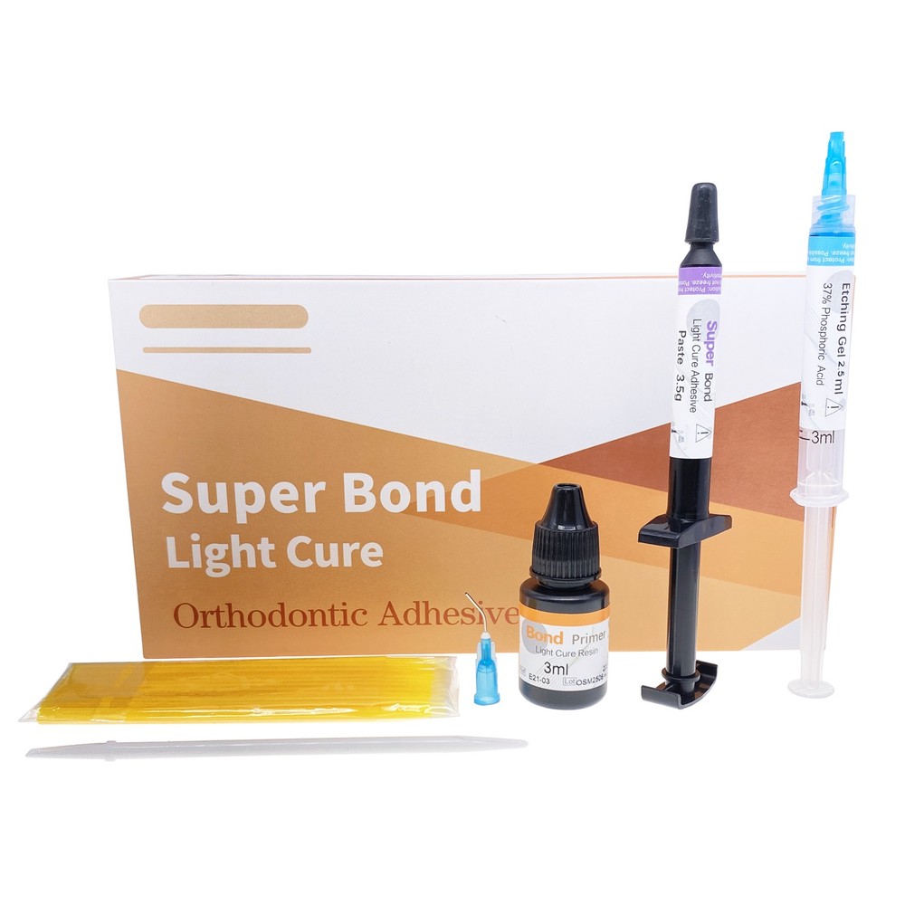 Dental Orthodontic Composite Resin Direct Paste Adhesive Bond Self Light Curing