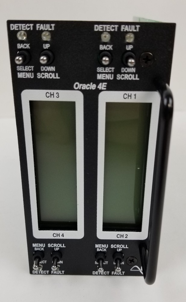 5 EBERLE ORACLE 4E 4 Channel Rack Mount Vehicle Detection Loop Monitor NEW