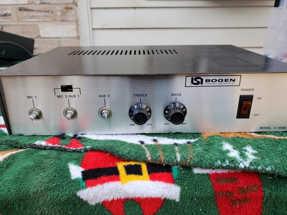 Vintage-Bogen-C-100B  100-Watt-PA-Amplifier