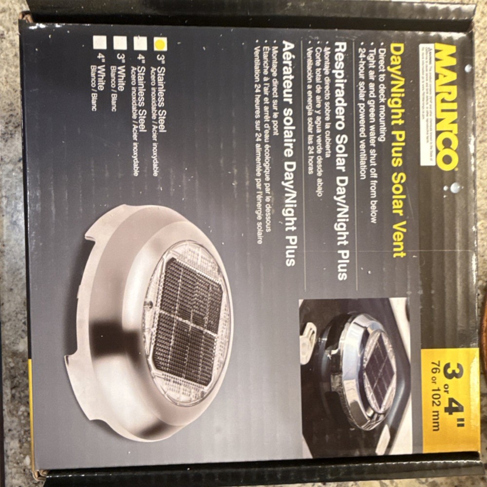 Marinco Solar Powered Vent