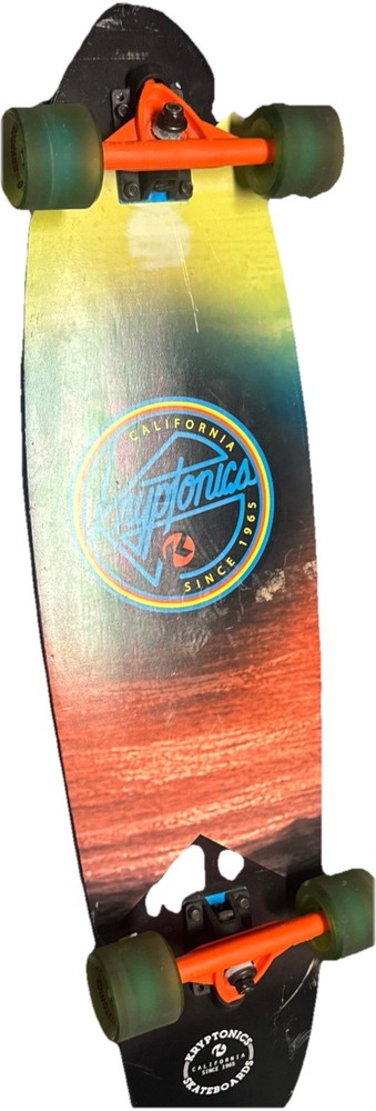 Kryptonics 36" Longboard Shoreline Graphic Skate Board