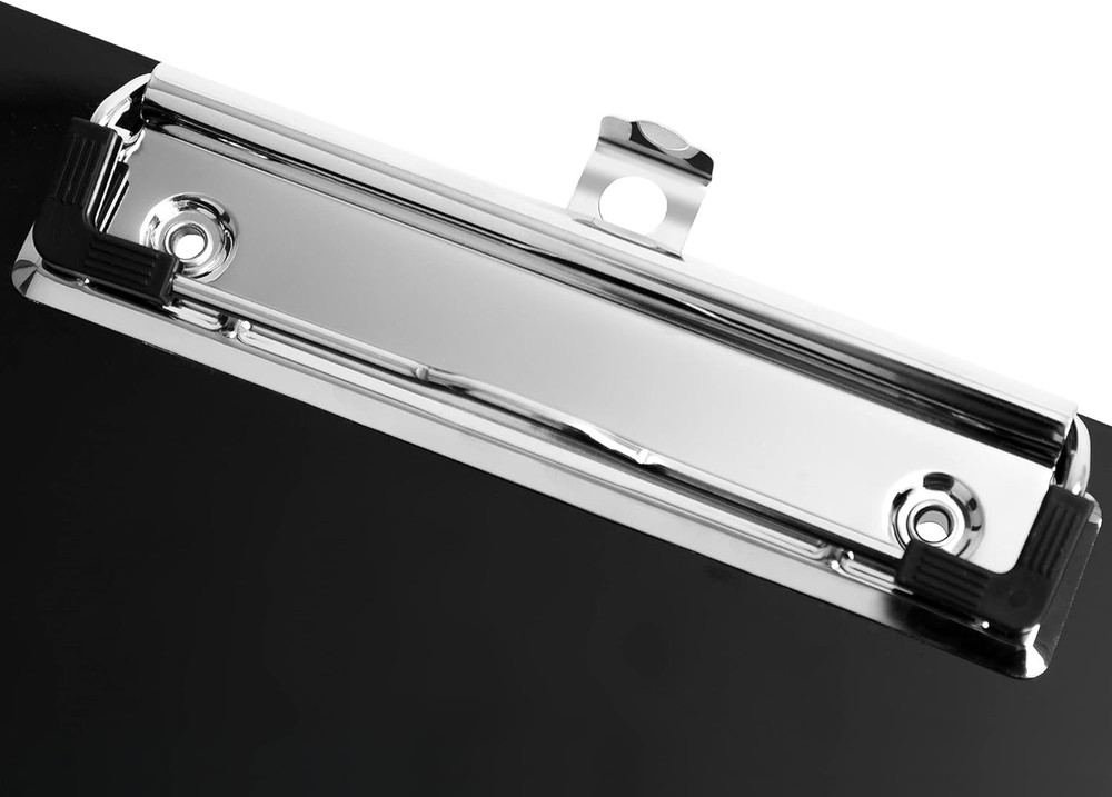 Sturdy Plastic Clipboards, Low Profile Clip, Lightweight Versatile Office