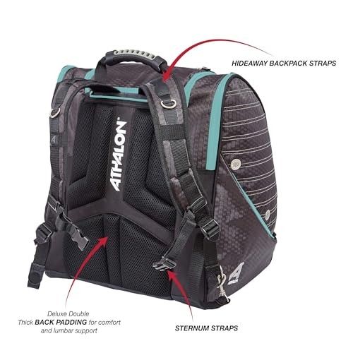 Everything Ski Boot Bag and Backpack Teal/Mint