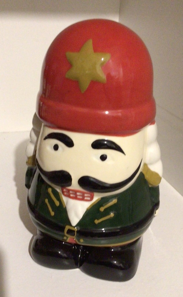 Boston Warehouse Christmas Nutcracker Scrubby Holder New