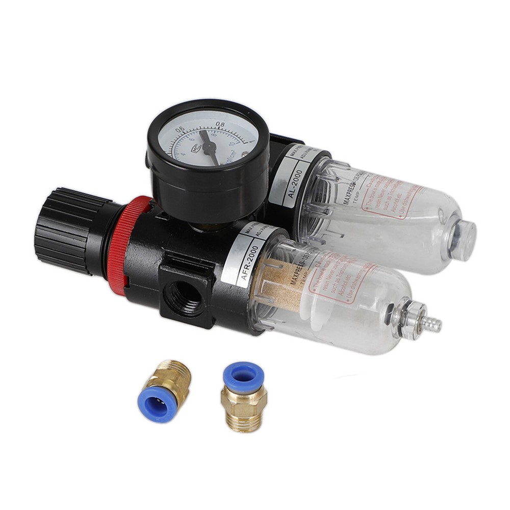 AFC2000 Air Compressor Oil Water Separator Filter Regulator Trap AL2000 G1/4" B9