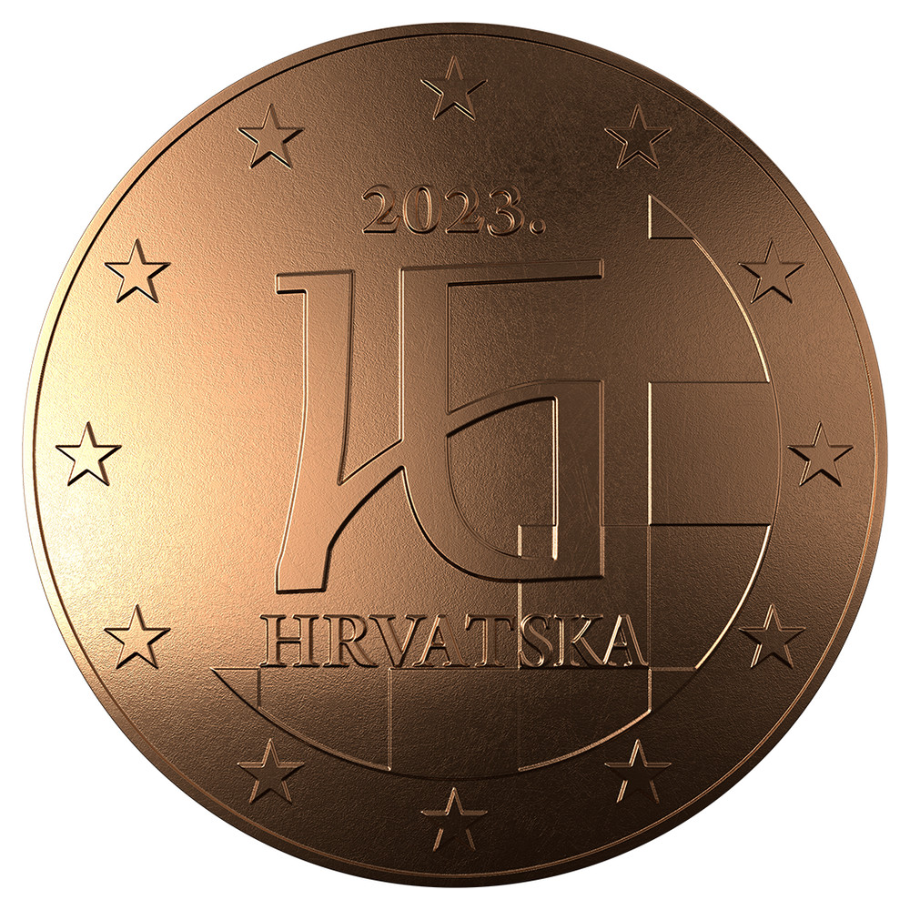 🔴CROATIA 5 Euro Cent 2023 UNC🔴
