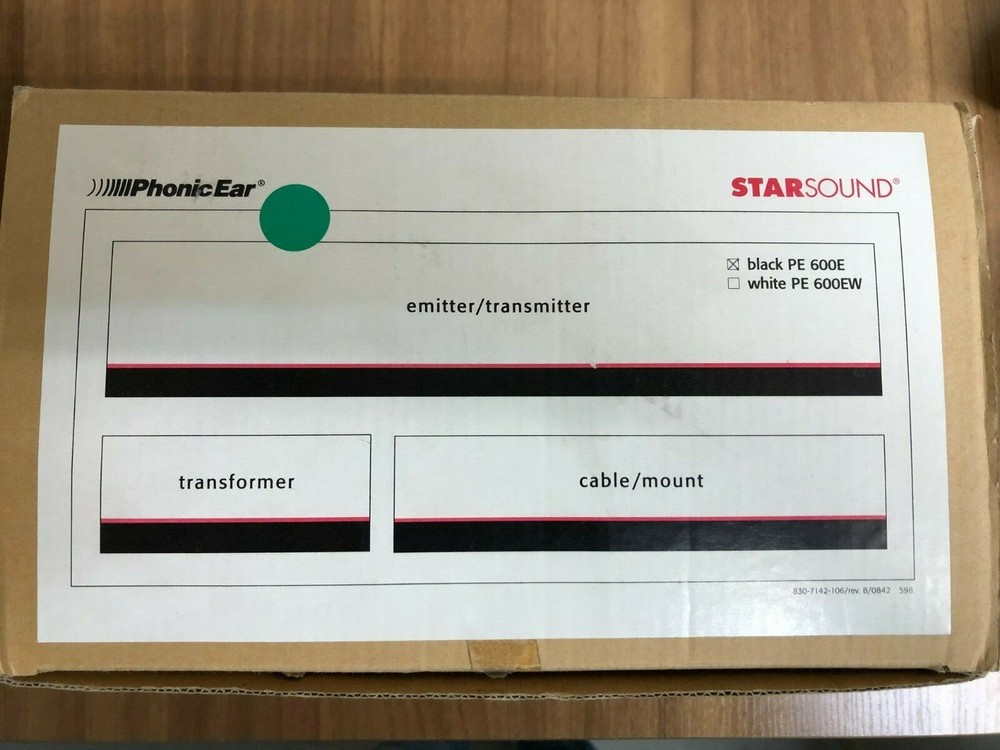 Phonic Ear STARSOUND Infrared Hearing System 600