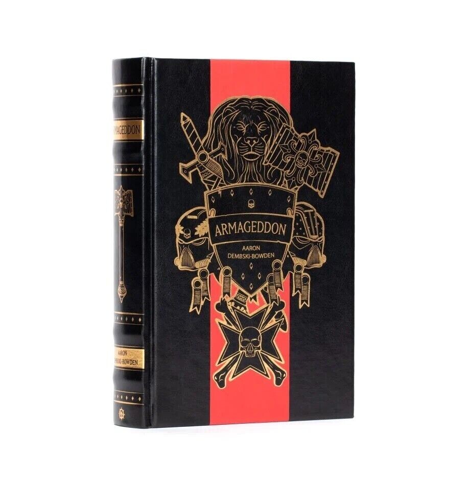Black Library Armageddon Special Edition Hardback Book Games Workshop Warhammer