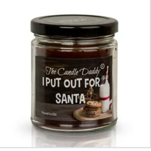 I Put Out for Santa Candle