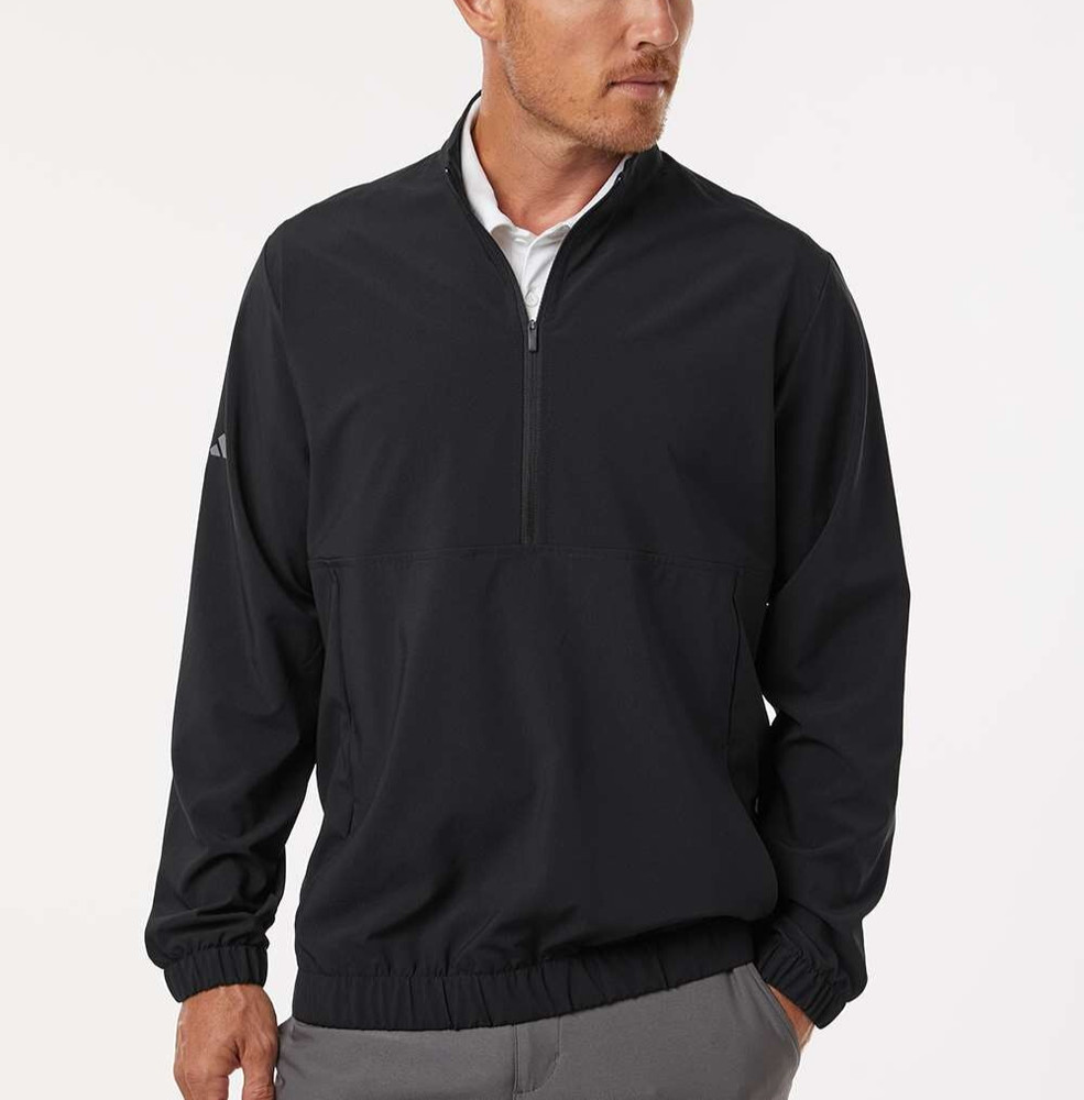 Adidas - Men's Golf, Casual Woven Half-Zip Pullover - A705, Regular Fit NWT!