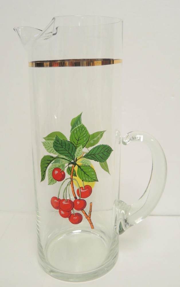 Very Nice Vintage Beverage Pitcher With Pinched Spout