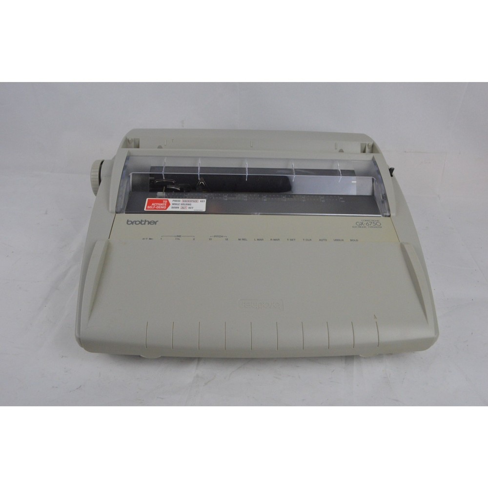Brother Correctronic GX-6750 Electric Typewriter Portable Electronic