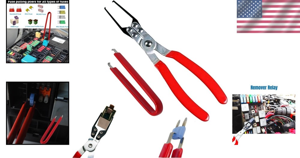 2-Pack Relay Puller Pliers - Precision Tools for Easy Automotive Repairs