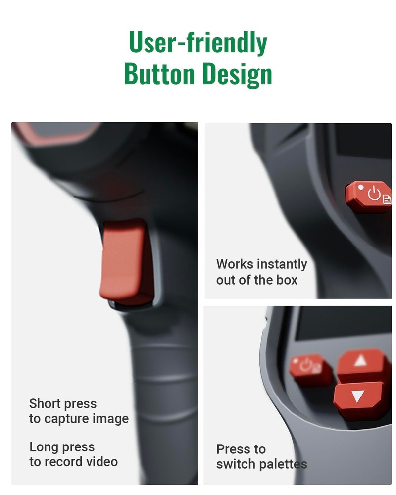 Thermal Camera with Laser Pointer, Intelligent Scene Detection, Super Resolut...