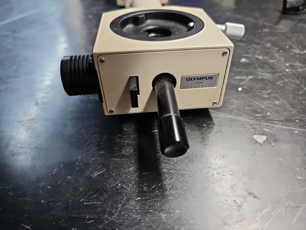 Olympus BH Microscope Dual Head Splitter Tube With Light Port