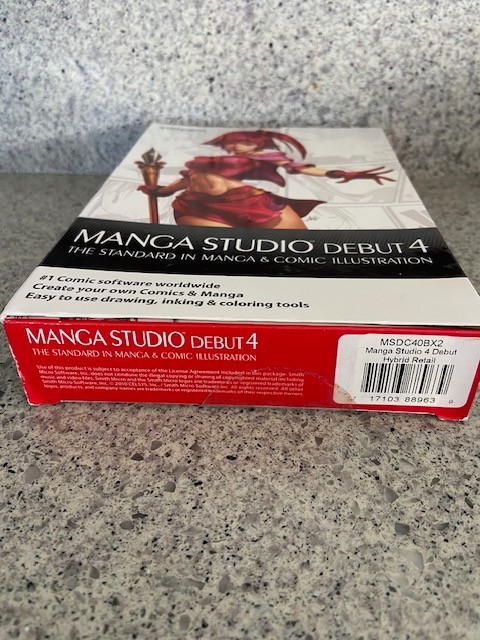 Manga Studio Debut 4( New) SmithMicro Software /Require s Mac/ Windows 7 /System