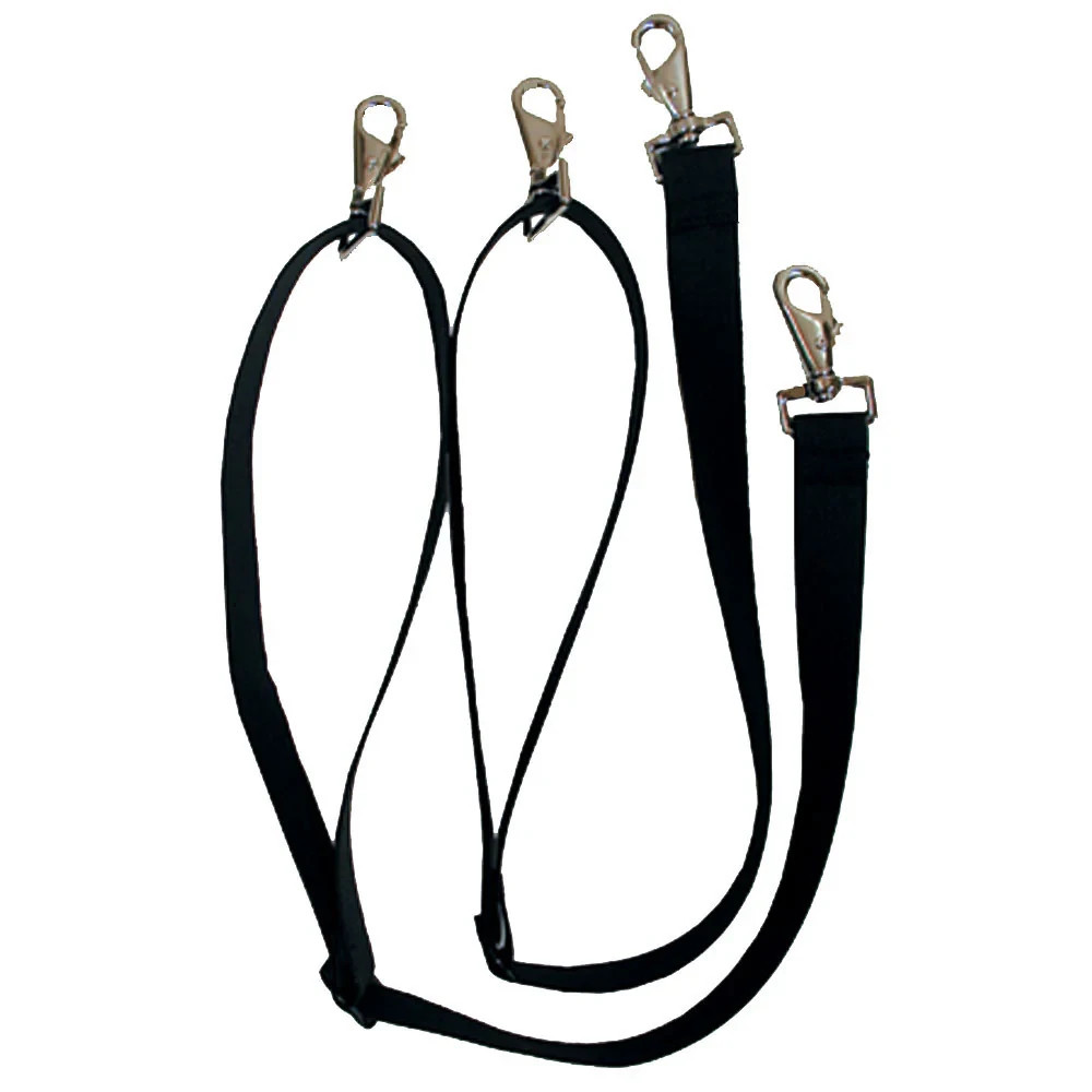 Intrepid Adjustable Elastic Replacement Leg Straps - Sold as a Pair
