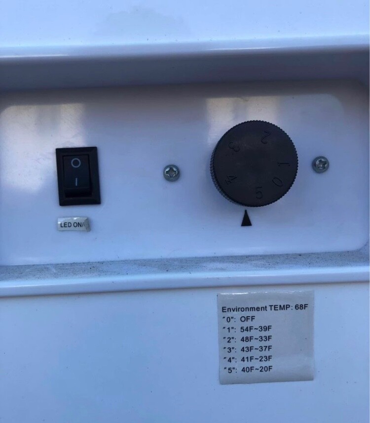 Coors Light Mountain Mini Fridge