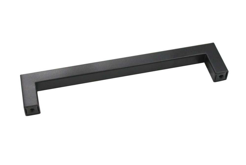 Black Kitchen Square Cabinet Handles Drawer Pull Knobs Stainless Steel 12mm 1/2"