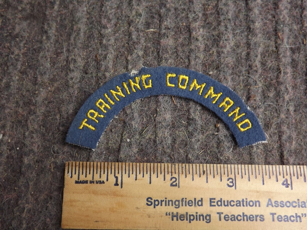 1940's AAF Training Command Tab, Felt  - Inv# A2437