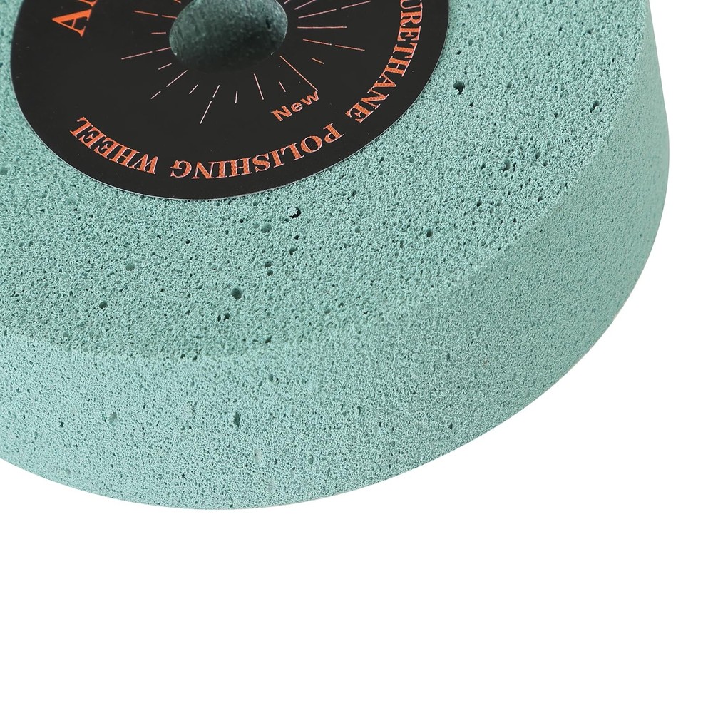 Elastic Polyurethane Buffing Wheels 3 Inch 2000 Grit. Silicon Carbide Abrasiv...