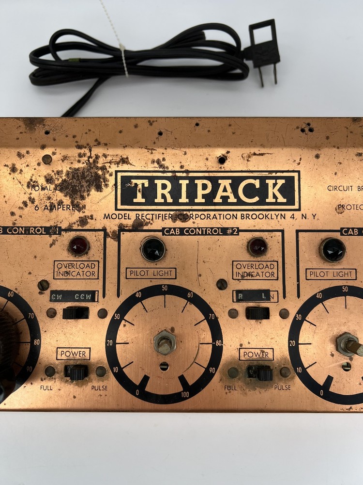 Tripack #801 Model Train Power Supply Transformer Not Working