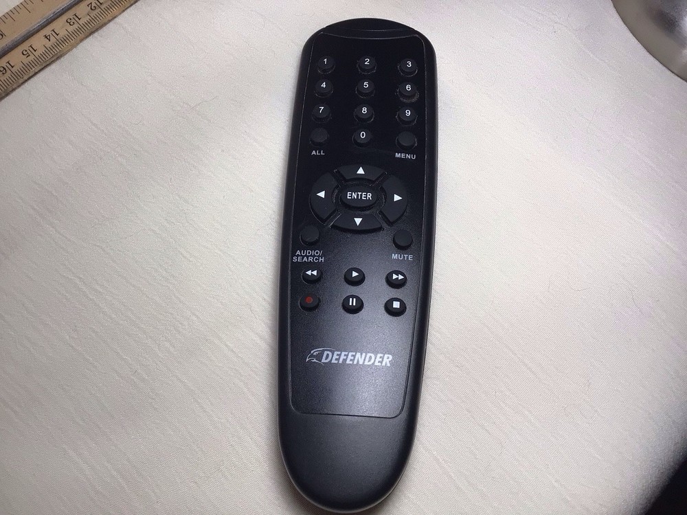 Defender DVR Remote Control Security Video Camera System - Remote Control ONLY